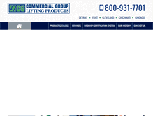 Tablet Screenshot of cglift.com
